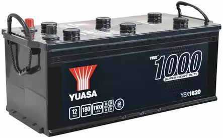 AKKU YUASA 180AH SHD 513X223X223 - Traktorin akut - YBX1620 - 1