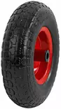 PYÖRÄ 4.00X6 MET/LIUKUL. PUHKEAMATON TÄYDELLINEN - Kottikärryn renkaat ja vanteet - XPU40060 - 1