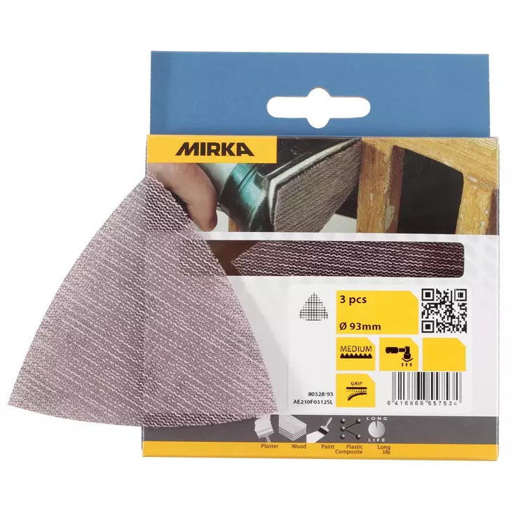 ABRANET KOLMIO 93MM K120 3KPL - Hiomapaperit - MIR1480 - 1