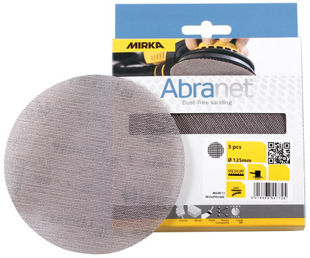 ABRANET PYÖRÖ 125MM K120 3KPL - Hiomapaperit - MIR1470 - 1