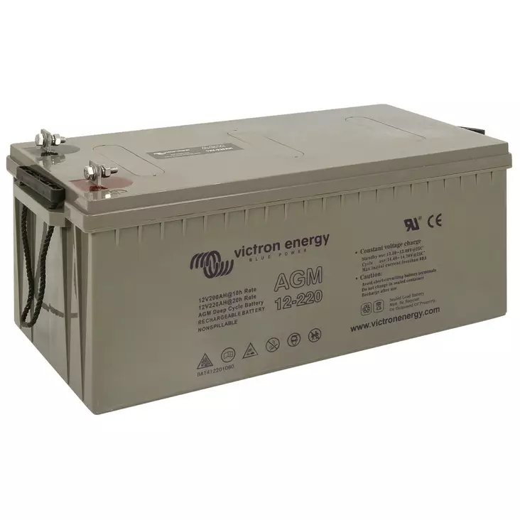 AKKU AGM AURINKOKENNO 12V 220AH - Vapaa-ajan akut - AKP12220 - 1