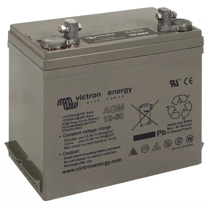 AKKU AGM AURINKOKENNO 12V 60AH - Vapaa-ajan akut - AKP12060 - 1