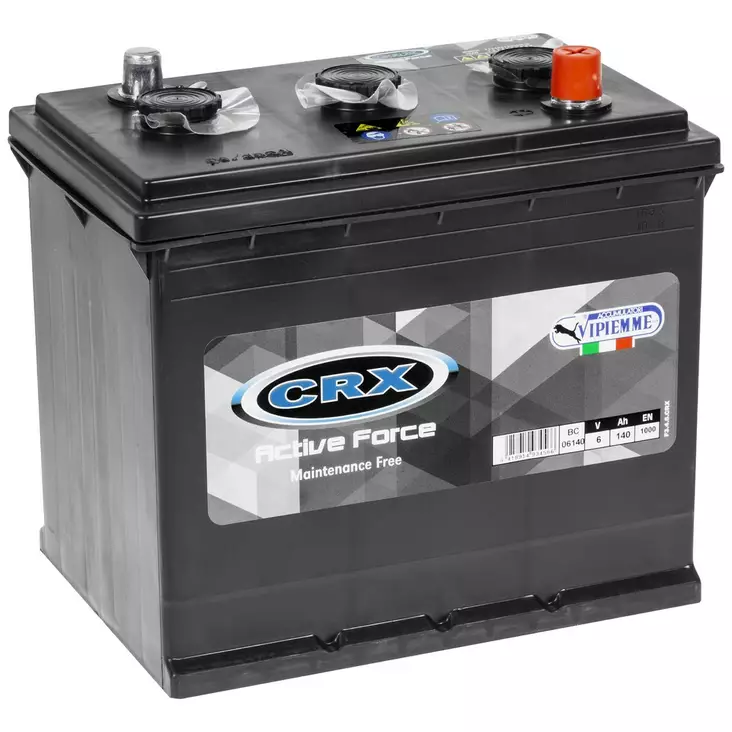 AKKU CRX 6V -+ 140AH 256X175X230 - Traktorin akut - BC06140 - 1