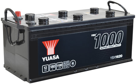 AKKU YUASA 180AH SHD 513X223X223 - Traktorin akut - YBX1620 - 1