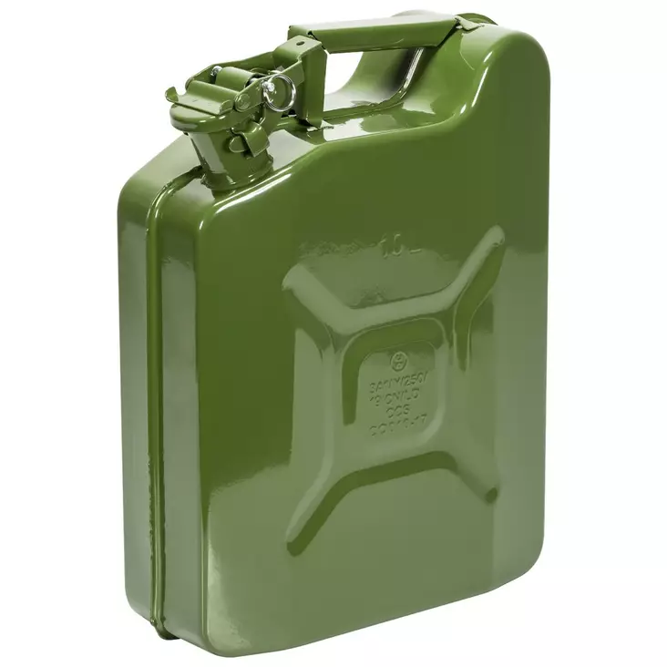 JERRYKANNU METALLIA 10L VIHREÄ - Polttoainekanisterit ja kannut - CHLDL10 - 1
