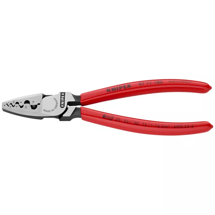 KAAPELILIITINPIHTI 97 71 180 KNIPEX - Sähkomiehen pihdit ja -kuorijat - KN9771180 - 1