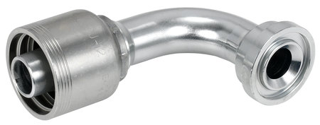 LAIPPALIITIN YKSIOSAINEN 6000PSI 90° - Letkulliitimet SAE laippa - PS236901210 - 1