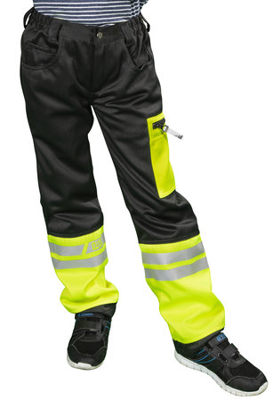 LASTEN PATRON TYÖHOUSUT AARON FL.KEL/MUSTA - Lasten työvaatteet - PAT584K-100 - 1