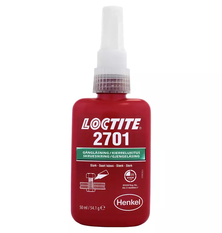 LOCTITE KIERRELUKITE 50 ML - Kierrelukitteet ja -tiivisteet - LOC2701-50 - 1