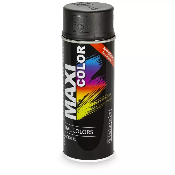MAALI MATTAMUSTA 400ML SPRAY - Spraymaalit - TIP1000 - 1