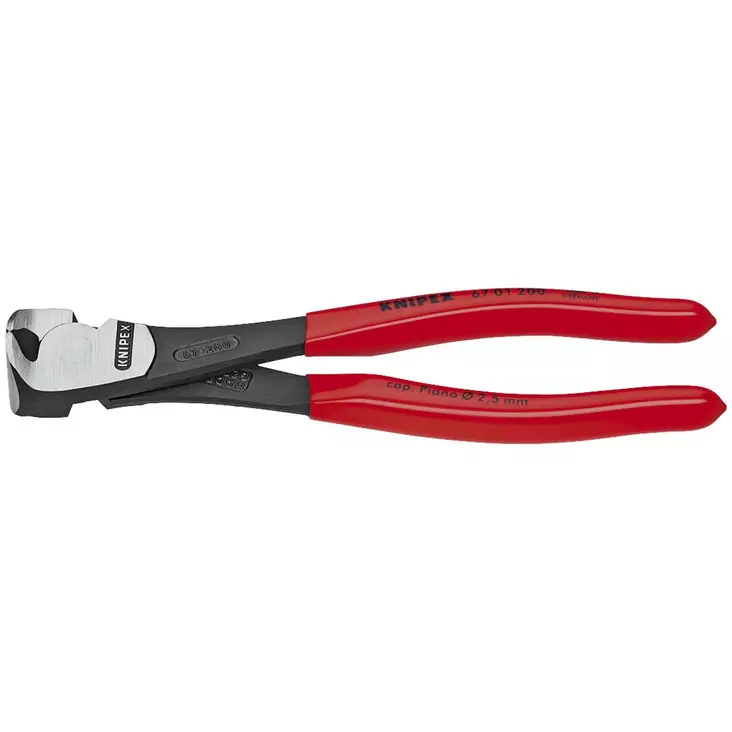 PÄÄTYLEIKKURIT 200MM KNIPEX - Pulttisakset ja sivuleikkurit - KN6701200 - 1