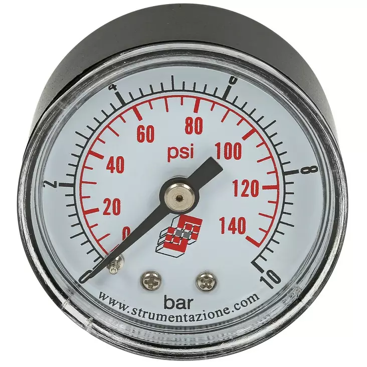 PAINEMITTARI M40 0-10BAR 1/8 TAKAKIINNITYS - Painemittarit - MWM4010 - 1