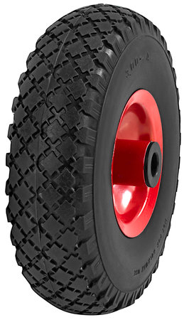 PYÖRÄ TÄYD. 3.00-4 PUHKEAMATON METAL/LIUKUL - Kottikärryn renkaat ja vanteet - XPU30040 - 1