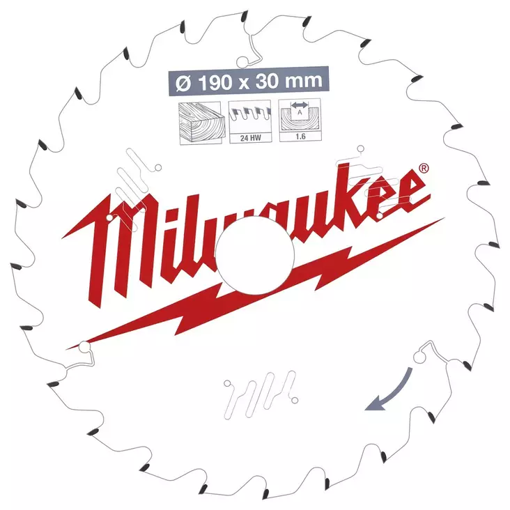 PYÖRÖSAHANTERÄ W190X30X1,6X24 - Sirkkelinterät - MW471300 - 1