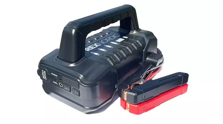 REX NORDIC APUKÄYNNISTIN BOOSTER 2000A 12V/24V - Apukäynnistimet ja starttiboosterit - BOOST2000 - 1