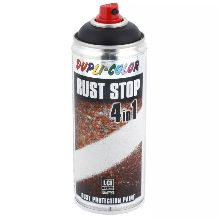 RUOSTEENESTO SPRAY MUSTA RAL9005 4IN1 400ML - Ruosteenestomaalit - TIP868320 - 1