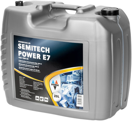 SEMITECH POWER TD 10W-40L 20L - 10W-40 moottoriöljyt - WKOM1040-20 - 1