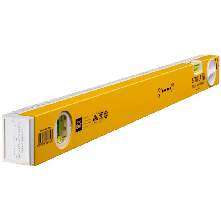 STABILA TELESKOOPPIVESIVAAKA 80-127CM 80T - Mitat ja vesivaa'at - SB18880 - 1