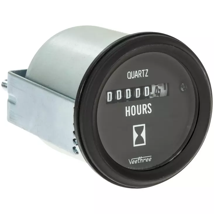 TUNTIMITTARI SÄHKÖINEN 12-24V - Traktorin kierros- ja tuntimittarit - ST050310 - 1