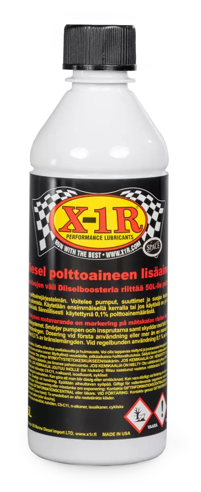 X-1R DIESEL BOOSTER 0,5L - Öljyn- ja polttoaineen lisäaineet - X300 - 1
