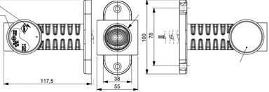 LED-KUMIVARSIVALO PITKÄ SUORA PU/KE/VA 12-24V 3M KAAPELILLA KIRKKAAT LINSSIT - Kuorma-auton äärivalot - 2052191 - 2