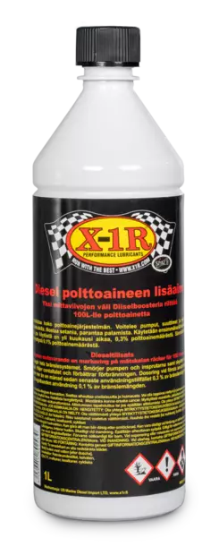 X-1R DIESEL BOOSTER 1L - Öljyn- ja polttoaineen lisäaineet - X301 - 1