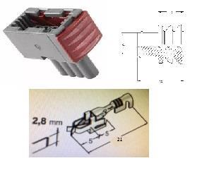 AMP HYLSYRUNKO 4-OS SARJA - AMP Superseal liittimet - 29670591-1 - 1