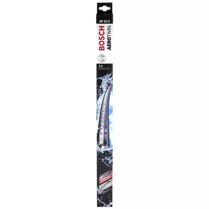 BOSCH AEROTWIN PLUS PYYHKIJÄNSULKA 550 1KPL - Traktorin ja työkoneen lasinpyyhkijät - BSA550-1 - 1