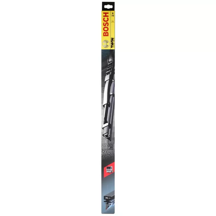 BOSCH RASKAS PYYHKIJÄNSULKA 700MM 1KPL - Traktorin ja työkoneen lasinpyyhkijät - BS70-1 - 1