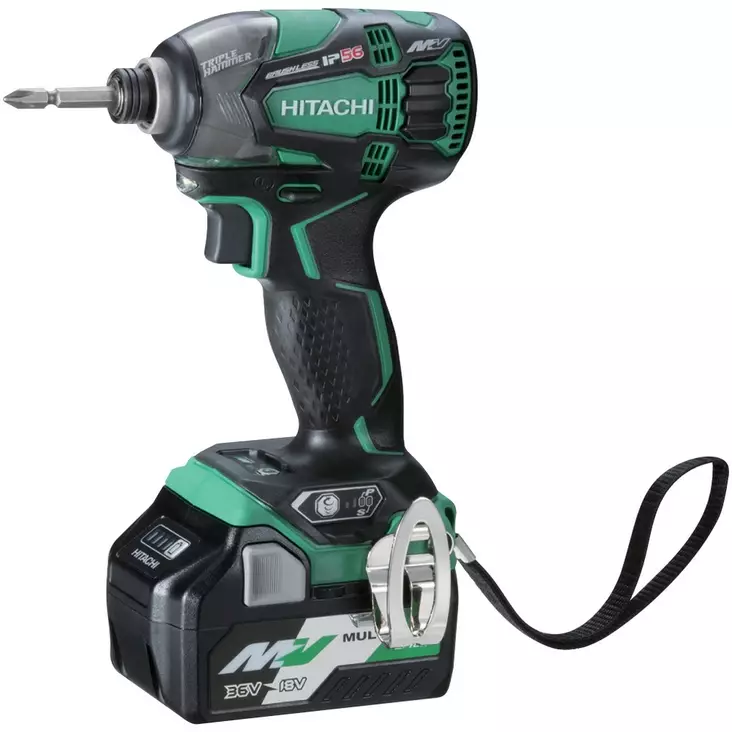 HIKOKI ISKEVÄ RUUVINVÄÄNNIN 36V WH36DB 2,5AH HSC - Iskevät akkuruuvinvääntimet - HI60010861 - 1