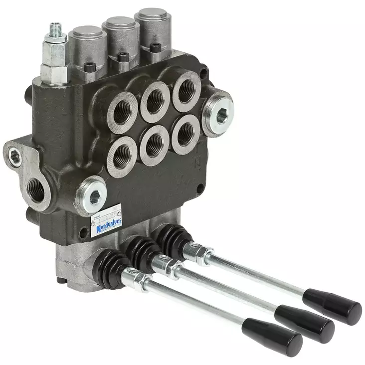 KÄSIOHJAUSVENTTIILI 1/2 80L 3-KARA 2-TOIMINEN - Käsiohjausventtiilit - P803A1 - 1