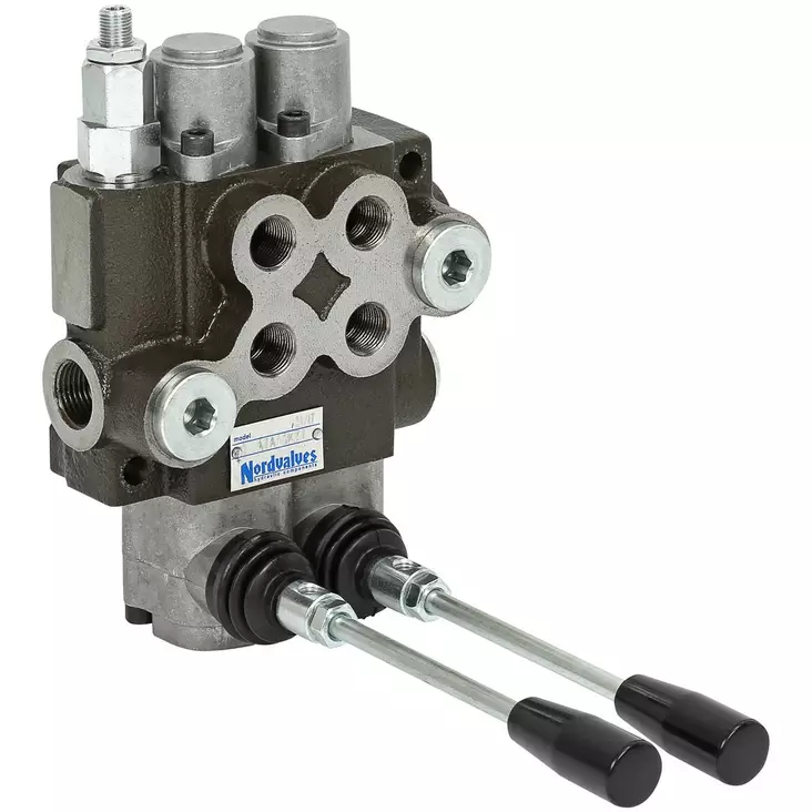 KÄSIOHJAUSVENTTIILI 3/8 40L 2-KARA 2-TOIMINEN - Käsiohjausventtiilit - P402A1 - 1