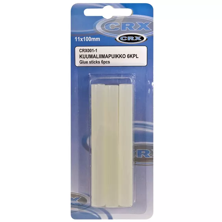 KUUMALIIMAPUIKKO 11MM/100MM 6 KPL - Kuumaliimapistoolit - CRX001-1 - 1