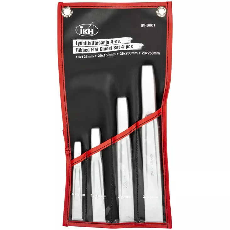 LYÖNTITALTTASARJA 4-OS. 18-29MM - Taltat ja tuurnat - IKH6601 - 1