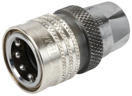 PIKALIITIN TEMA 1 RUNKO PAINEENPOISTOLLA - Tema hydrauliikkapikaliittimet - H10011 - 1