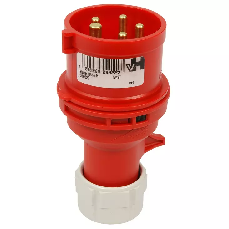 PISTOTULPPA VOIMAVIRTA 16A - Sähköjohdot ja -kaapelit - B31201 - 1