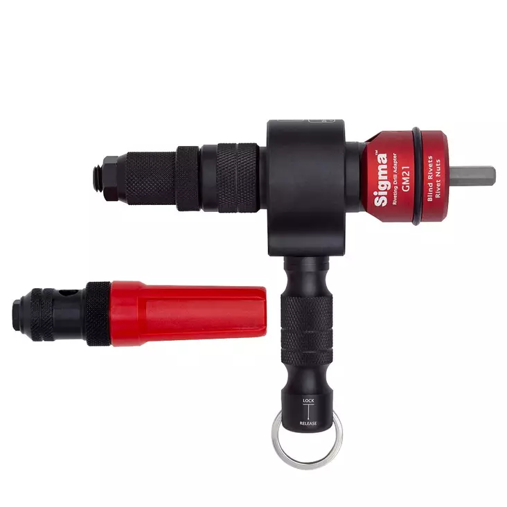 SIGMA PORA-ADAPTERI DUAL POP-NIITIT/NIITTIMUTTERI - Vetoniitti- ja niittimutteripihdit - SGM21 - 1