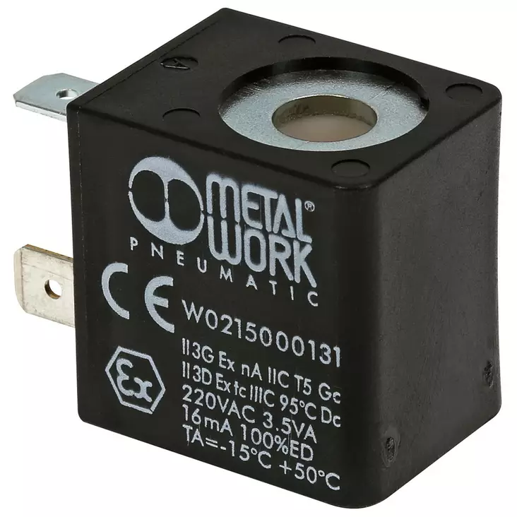 SOLENOIDI 220V 3.5VA D8MM L22MM - Pneumatiikkaventtiilit - MWP0215000131 - 1