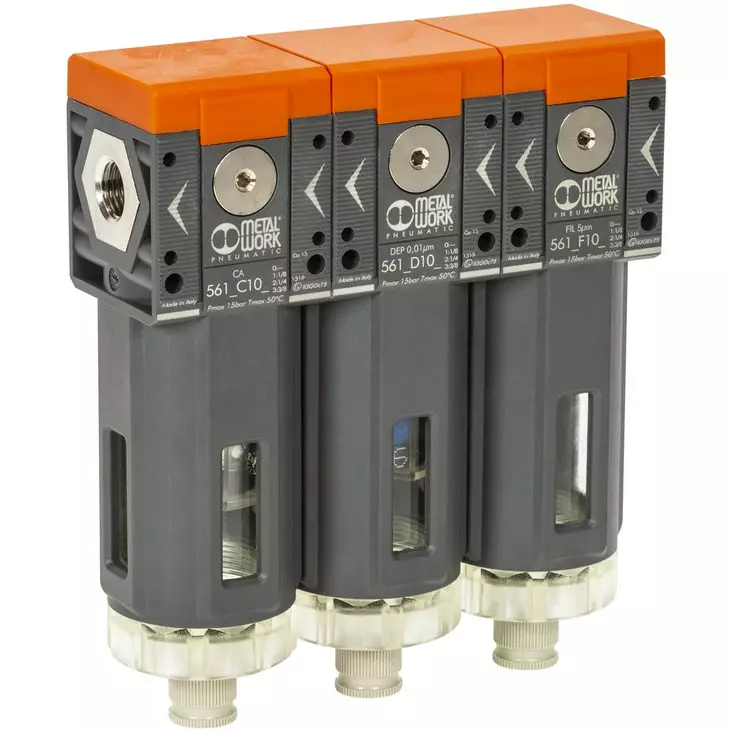 SUODATINYKSIKKÖ 1/4 SY2 FR-D-AC HENGITYSILMALLE - Pneumatiikan huoltolaitteet - MWP56001 - 1