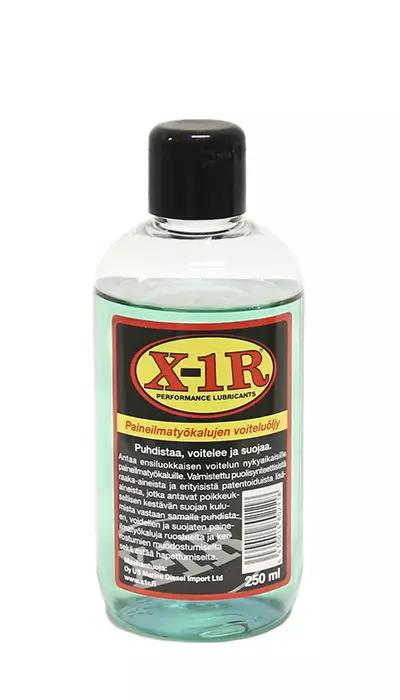 X-1R PAINEILMAÖLJY ATL 250ML - Kompressori- ja paineilmatyökaluöljyt - X601 - 1