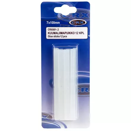 KUUMALIIMAPUIKKO 7MM/100MM 12 KPL - Kuumaliimapistoolit - CRX001-2 - 1