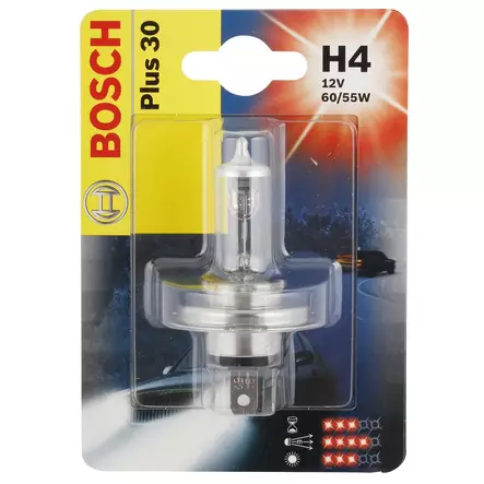 POLTTIMO H4 +30 60/55W - Halogen-polttimot - PB12002 - 2