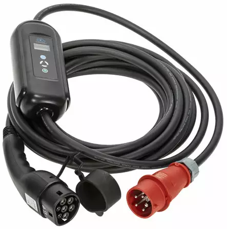 SÄHKÖAUTON LATURI ELOAD, CEE, 3X16A, 11KW TYPE2 10 - Akku- ja älylaturit - EV002 - 1