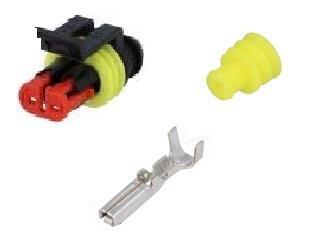 SUPERSEAL 2-OS LIITINSARJA UROS 20CM KAAPELI - AMP Superseal liittimet - 014474-02 - 1