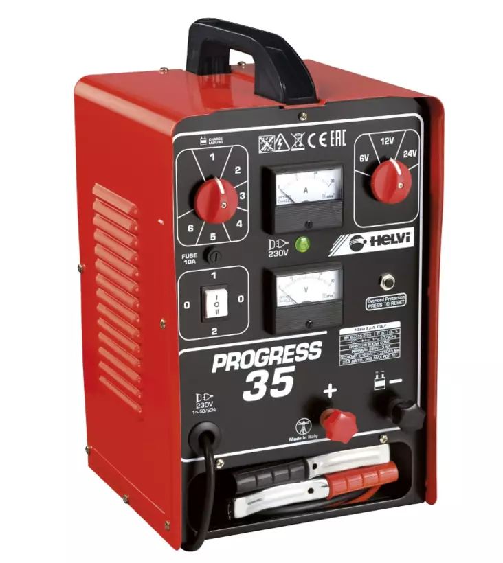 AKKULATURI 38A 6/12/24V PROGRESS 35 - Akku- ja älylaturit - HEL002 - 1