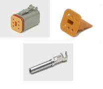 DEUTSCH HYLSYRUNKO 6-NAP SARJA 20CM KAAPELI - Deutsch-liittimet - 10930006-2-02 - 1