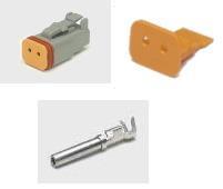 DEUTSCH HYLSYRUNKOSARJA 2-NAP.AVOIN - Deutsch-liittimet - 10930002-2 - 1