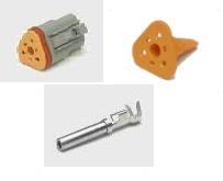 DEUTSCH HYLSYRUNKOSARJA 3-NAP.AVOLIITIN - Deutsch-liittimet - 10930003-2 - 1