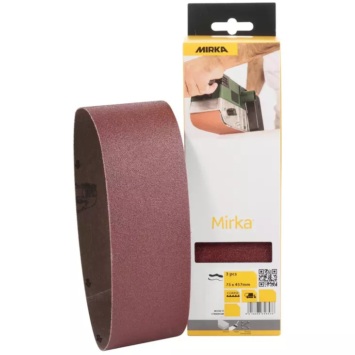 HIOMANAUHA 75X457MM G80 3KPL - Hiomanauhat - MIR062 - 1