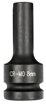 HYLSYAVAIN 1/2 8MM 10-KULMAINEN - 1/2" hylsyt - 258-5132 - 1